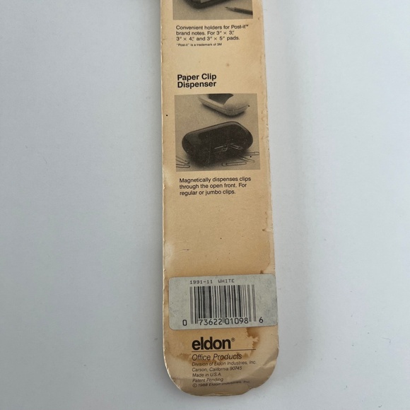 NWT Vintage 12" Bulletin Cork Bar 1991 Push Pin - Picture 6 of 6